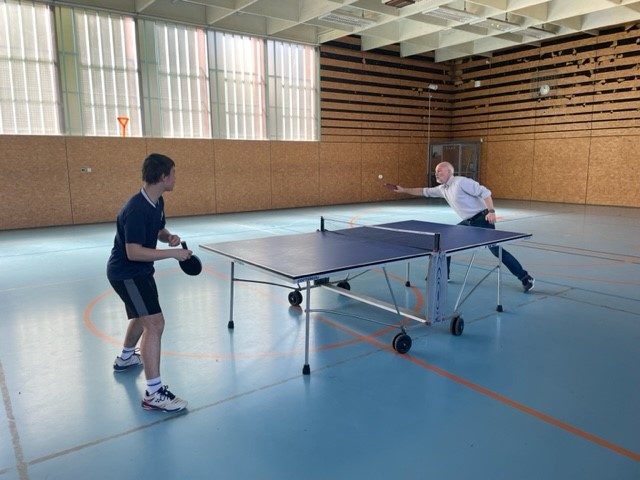 Événement sportif : le match de tennis de table